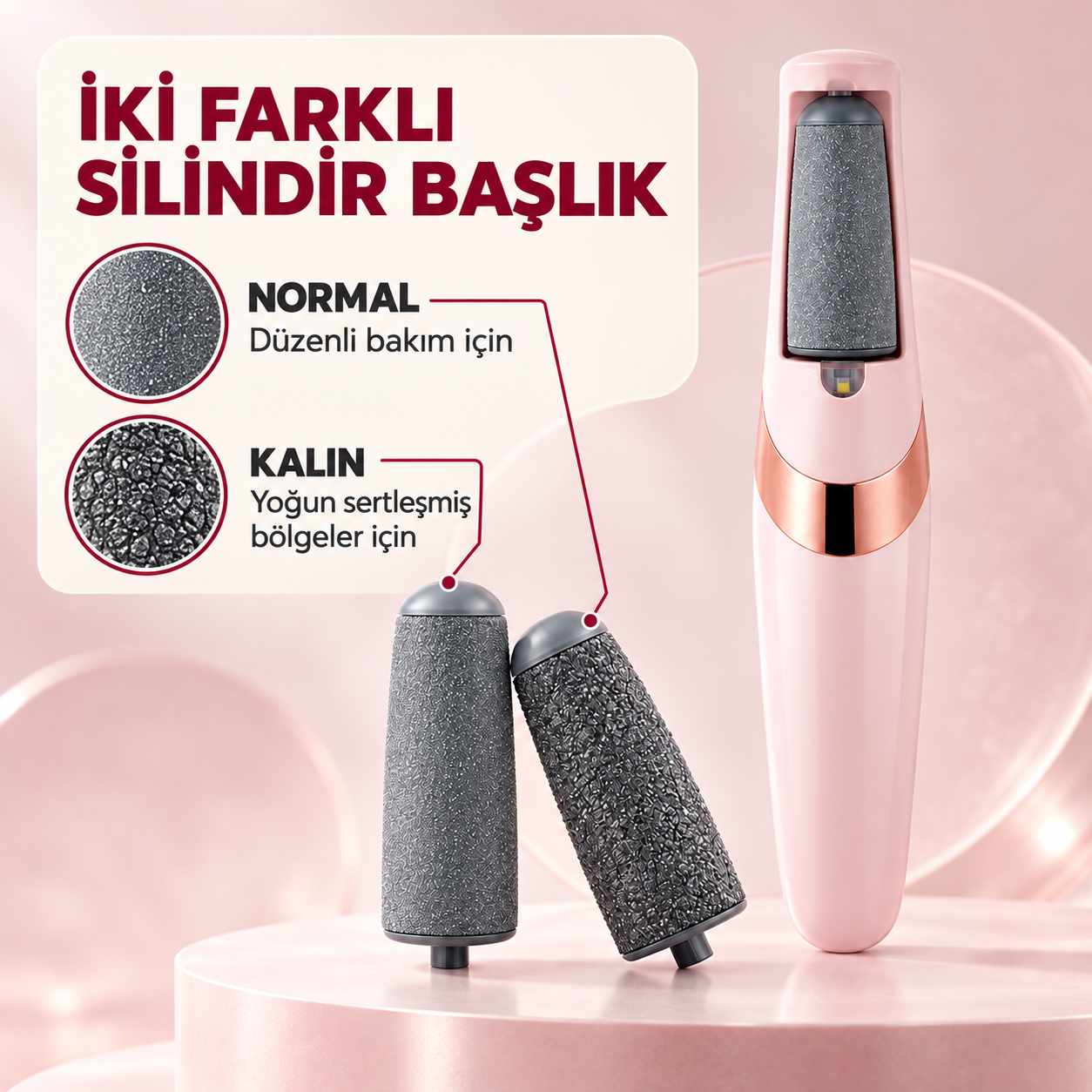 İki farklı silindir başlık